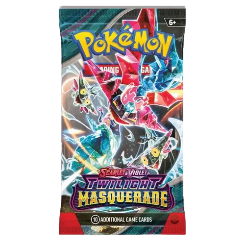 Pokemon Twilight Masquerade 10 Card Booster Pack ACE TCG Pokemon Twilight Masquerade 10 Card Booster Pack ACE TCG