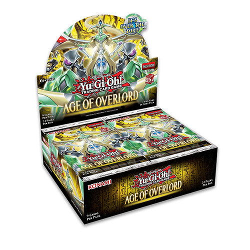YuGiOh Age Of Overlord AGOV English 1st Edition 24 Pack Booster Box
