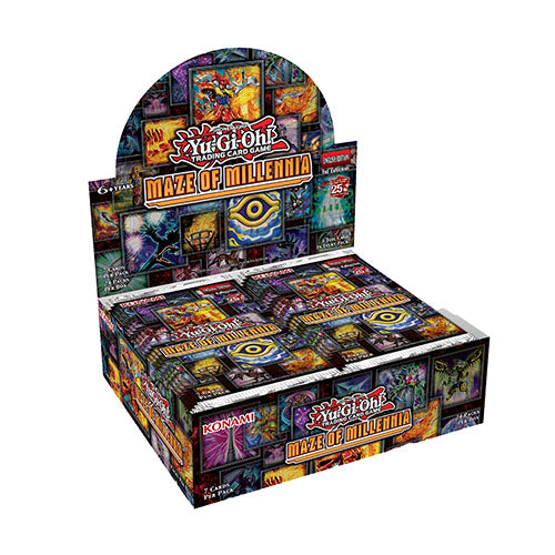 YuGiOh Maze Of Memories MZMI English 1st Edition 24 Pack Booster Box Sealed