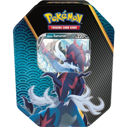 Pokemon Divergent Power Samurott V Tin