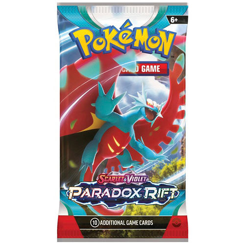 Pokemon Scarlet & Violet 4 Paradox Rift 10 Card Booster Pack