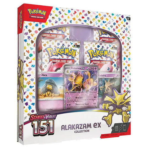 Pokemon Scarlet & Violet 151 Alakazam EX Collection Box Sealed
