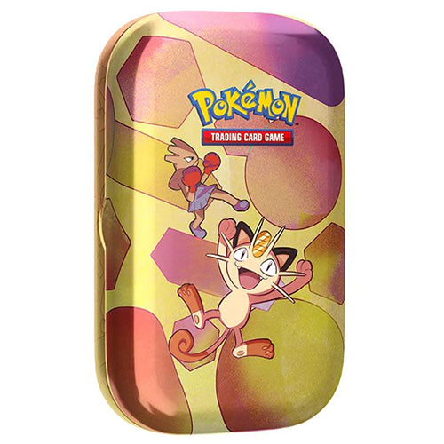 Pokemon Scarlet & Violet 151 Meowth & Hitmonchan Mini Tin Sealed