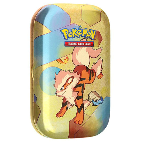 Pokemon Scarlet & Violet 151 Arcanine & Omanyte Mini Tin Sealed