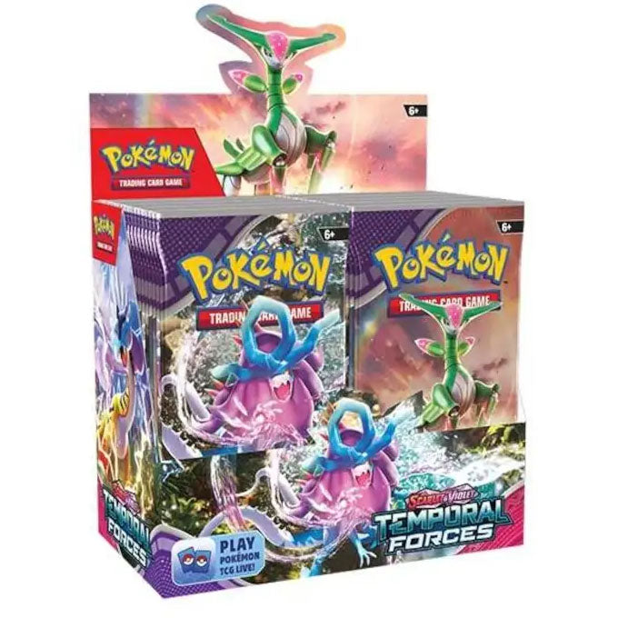 Pokemon Scarlet & Violet Temporal Forces 36 Pack Booster Box Sealed