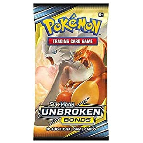 Pokemon Sun Moon Unbroken Bonds 10 Card Booster Pack