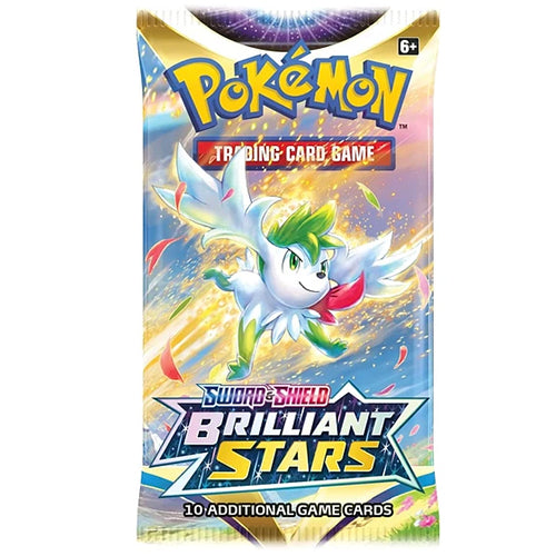 Pokemon Sword & Shield Brilliant Stars 10 Card Booster Pack