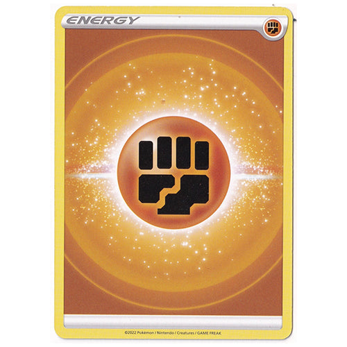Pokemon Scarlet & Violet 2022 Fighting Energy Card