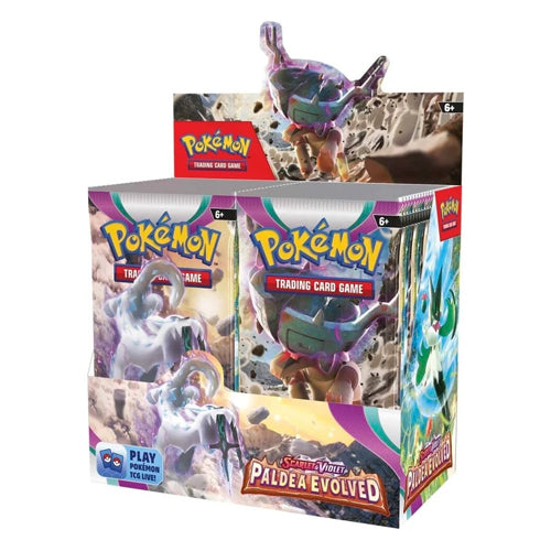 Pokemon Scarlet & Violet Paldea Evolved 36 Pack Booster Box Loose Packs