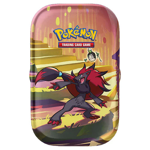 Pokémon Scarlet Violet Shrouded Fable Zoroark Variant Mini Tin