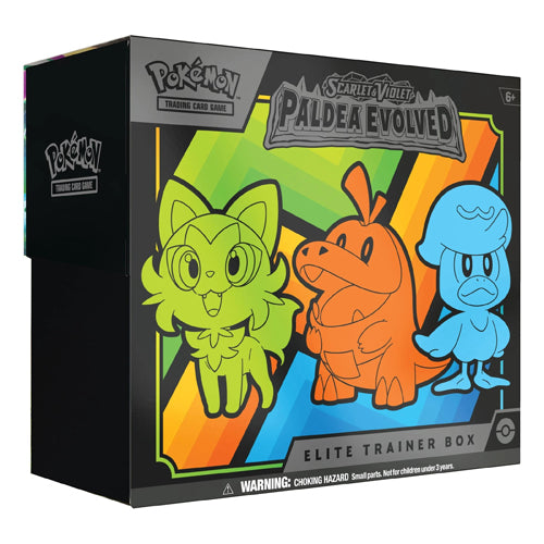 Pokemon Scarlet & Violet Paldea Evolved Elite Trainer Box