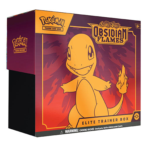 Pokemon Scarlet & Violet 3 Obsidian Flames Elite Trainer Box
