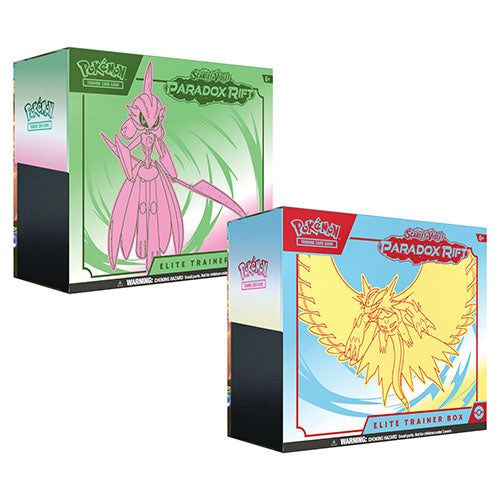 Pokemon Scarlet & Violet Paradox Rift Elite Trainer Box Set Of 2 Boxes