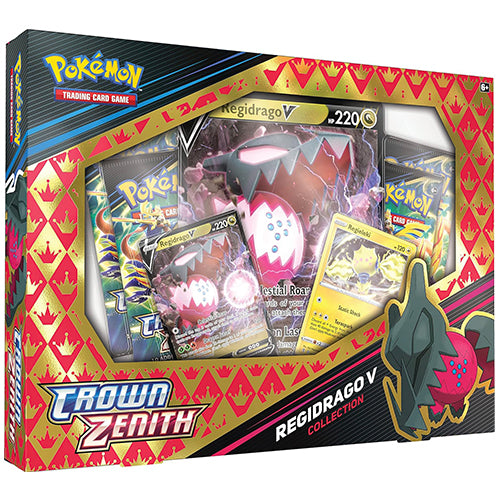 Pokemon Sword & Shield Crown Zenith Regidrago V Collection Box