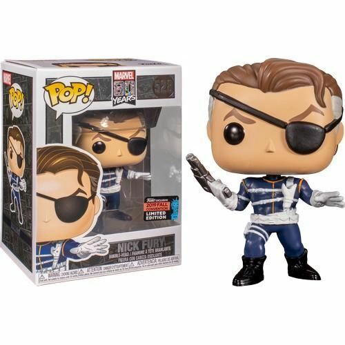Funko Pop! 528 Marvel 80 Years Nick Fury Bobblehead Vinyl Figure