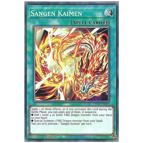 LEDE-EN060 Sangen Kaimen Common Spell 1st Edition Trading Card