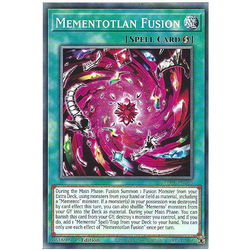 LEDE-EN063 Mementotlan Fusion Common Spell 1st Edition Trading Card