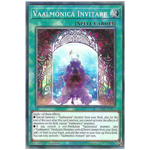 LEDE-EN065 Vaalmonica Invitare Common Spell 1st Edition Trading Card