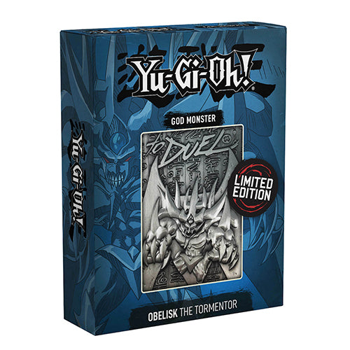 YuGiOh Obelisk The Tormentor Limited Edition Collectible Metal Card
