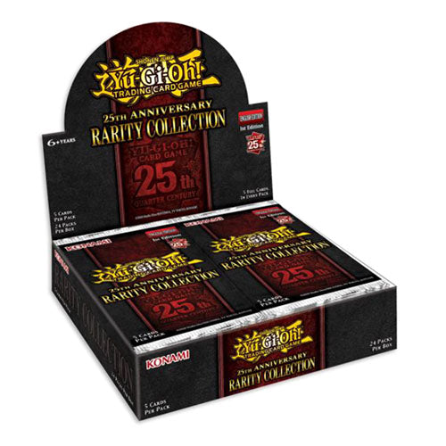 YuGiOh! Rarity Collection 25th Anniversary English 1st Edition 24 Pack Booster Box Sealed