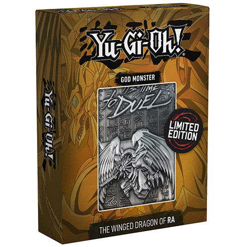 YuGiOh The Winged Dragon Of Ra Limited Edition Numbered Metal God Monster Card