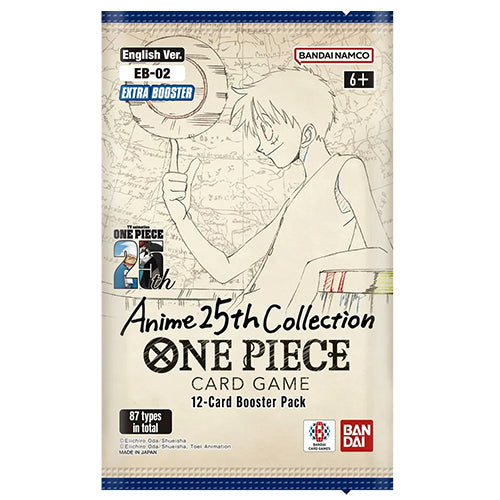 One Piece Card Game Anime 25th Collection Extra EB02 Booster Pack