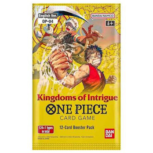 One Piece Card Game Kingdoms Of Intrigue OP04 Booster Pack