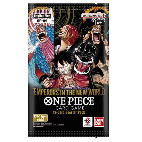 One Piece Card Game Emperor's In The New World OP09 Booster Pack