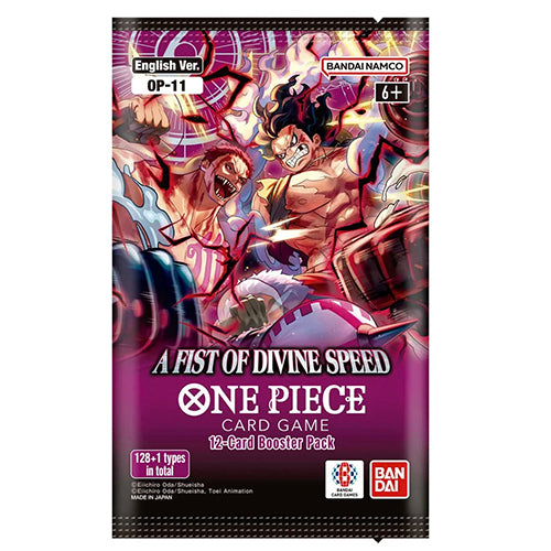 One Piece Card Game A Fist Of The Divine Speed OP11 Booster Pack