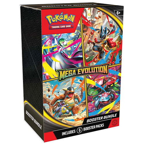 Pokemon Mega Evolution Base Set 6 Pack Booster Bundle Box
