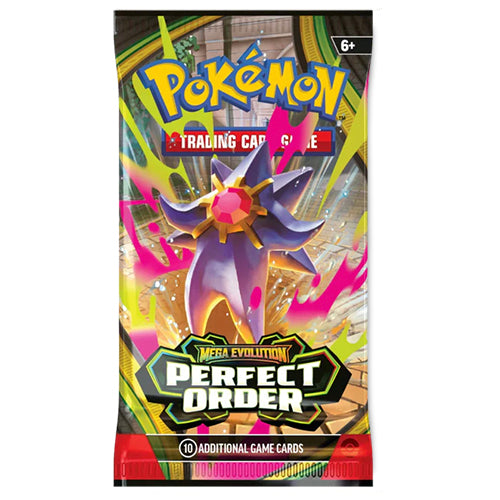 Pokemon Mega Evolution Perfect Order 10 Card Booster Pack