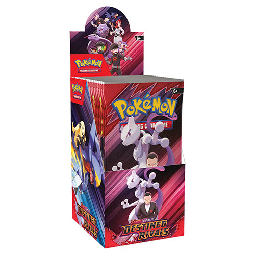 Pokemon Scarlet & Violet Destined Rivals 18 Count Half Booster Box Sealed