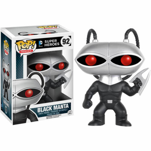 Funko Pop! 92 DC Comics Super Heroes Black Manta Vinyl Figure