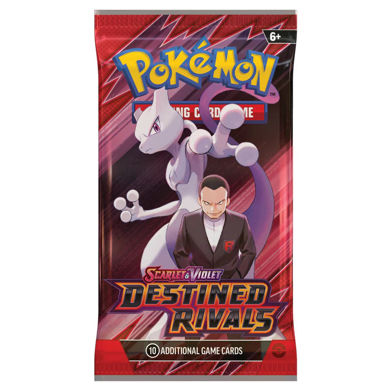 Pokemon Scarlet & Violet Destined Rivals 10 Card Booster Pack