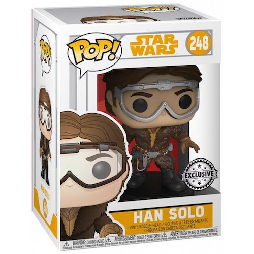 Funko Pop! 248 Star Wars Han Solo Googles Bobblehead Vinyl Figure