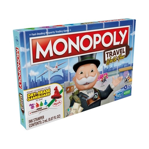 Monopoly Travel World Tour Board Game