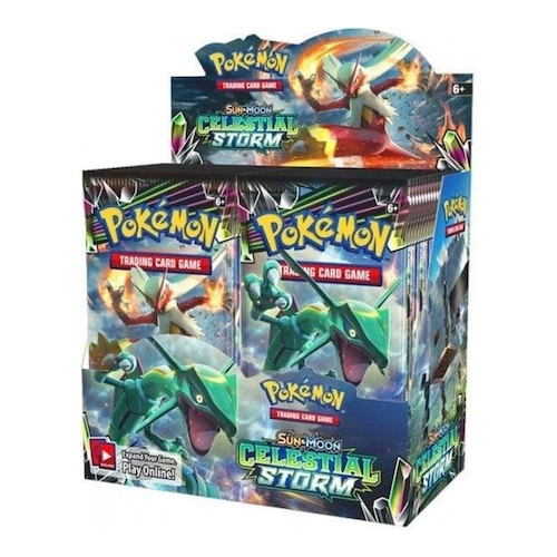 Pokemon Sun Moon Celestial Storm 36 Pack Booster Box