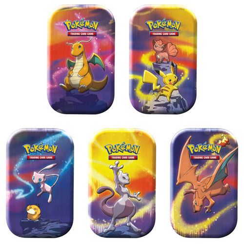 Pokemon Kanto Power Mini Tin Set Of 5