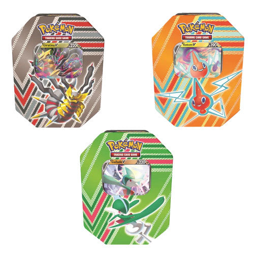 Pokemon Hidden Potential Gallade Giratina Rotom V Set Of 3 Tins