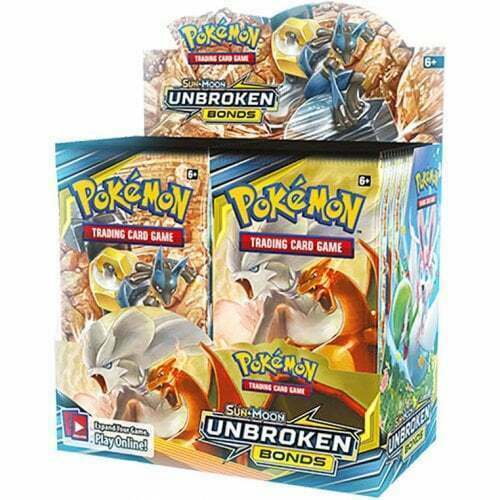 Pokemon Sun Moon Unbroken Bonds 36 Pack Booster Box
