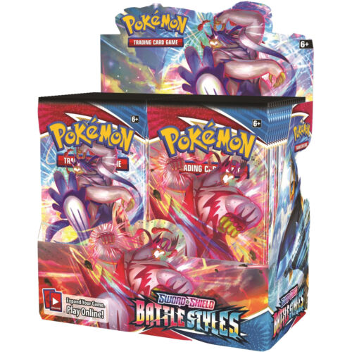 Pokemon Sword Shield Battle Styles 36 Pack Booster Box