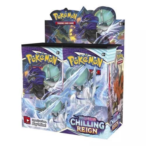 Pokemon Sword Shield Chilling Reign 36 Pack Booster Box