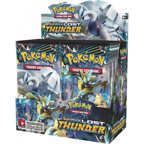 Pokemon Sun Moon Lost Thunder 36 Pack Booster Box