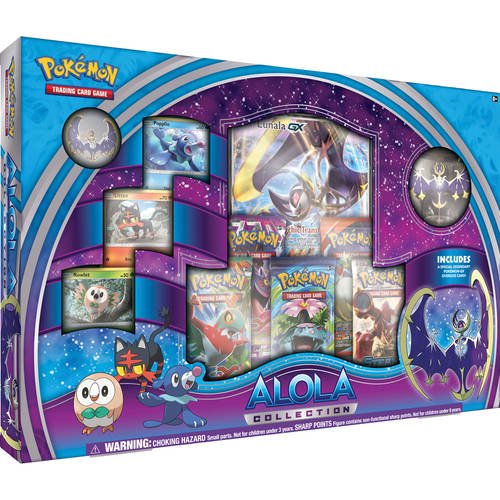 Pokemon Sun Moon Alola Collection Lunala Box