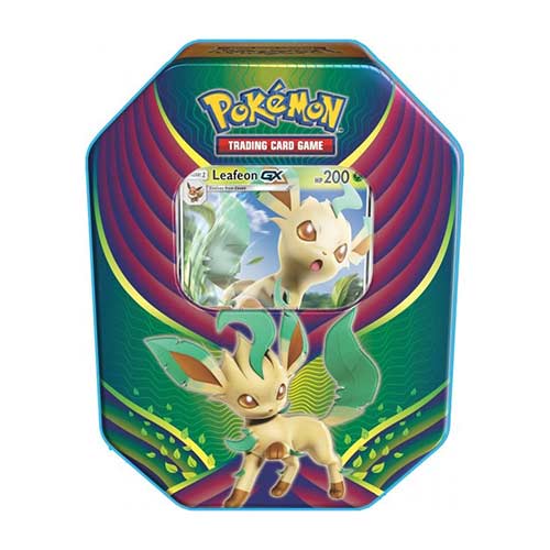 Pokemon Evolution Celebration Leafeon Tin