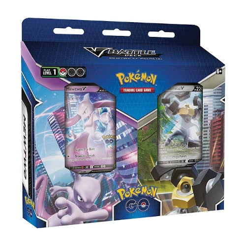 Pokemon GO V Battle Deck Mewtwo Vs. Melmetal 60 Card Set