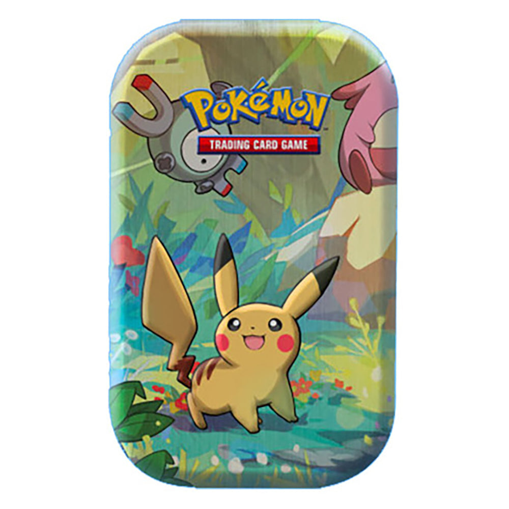 Pokemon Kanto Friends Pikachu & Magnemite 2020 Mini Tin