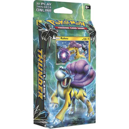 Pokemon Sun Moon Lost Thunder Storm Caller Raikou Theme Deck