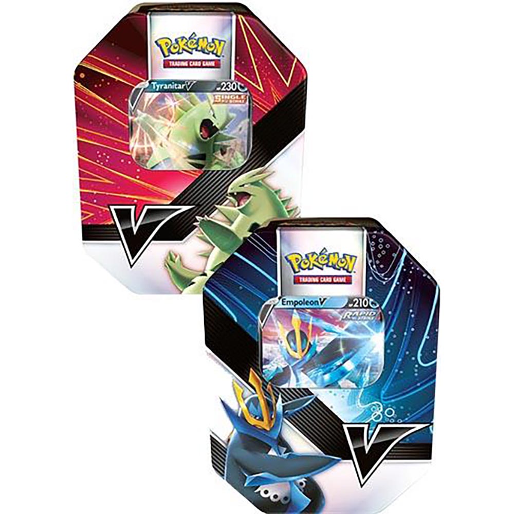 Pokemon V Strikers Summer 2021 Tyranitar & Empoleon Set