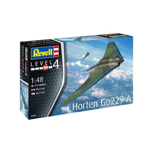 Revell Level 4 Horton Go229 A 1:48 Scale 111 Part 03859 Model Kit